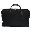 GUCCI Boston Bag Nylon Schwarz Silber 012 0393 12 001553 Auth ac3569-2