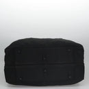 GUCCI Boston Bag Nylon Black Silver 012 0393 12 001553 Auth ac3569-5