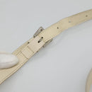 BURBERRY Nova Check Blue Label Shoulder Bag Nylon Pink Silver Auth ac3585-8