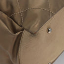 CHANEL Paris Biarritz MM Tote Bag Coated Canvas Gold Tone Silver CC Auth ac3593-15