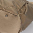 CHANEL Paris Biarritz MM Tote Bag Coated Canvas Gold Tone Silver CC Auth ac3593-18