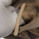 CHANEL Paris Biarritz MM Tote Bag Coated Canvas Gold Tone Silver CC Auth ac3593-21