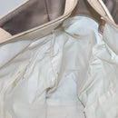 CHANEL Paris Biarritz MM Tote Bag Coated Canvas Gold Tone Silver CC Auth ac3593-25