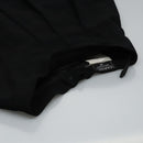 CHANEL Skirt Cotton Black CC Auth ac3620-22