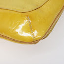 LOUIS VUITTON Monogram Vernis Thompson Street Bag Yellow M91071 LV Auth ac3631-15