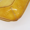 LOUIS VUITTON Monogram Vernis Thompson Street Bag Yellow M91071 LV Auth ac3631-16