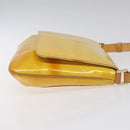 LOUIS VUITTON Monogram Vernis Thompson Street Bag Yellow M91071 LV Auth ac3631-3