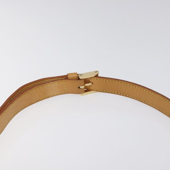 LOUIS VUITTON Monogram Vernis Thompson Street Bag Yellow M91071 LV Auth ac3631