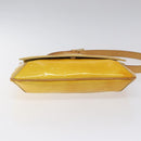 LOUIS VUITTON Monogram Vernis Thompson Street Bag Yellow M91071 LV Auth ac3631-5