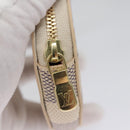 LOUIS VUITTON Damier Azur Vivienne Porte Monnaie Ron Coin N60493 LV Auth ac3633-8