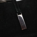 GUCCI Hand Bag Suede Black 002 2113 0475 Auth ac3642-14