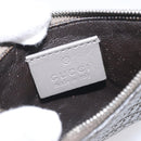 GUCCI Diamante Coin Purse Leather Gray 250467 Auth ac3658-18