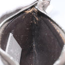 GUCCI Diamante Coin Purse Leather Gray 250467 Auth ac3658-11