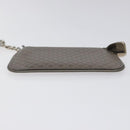 GUCCI Diamante Coin Purse Leather Gray 250467 Auth ac3658-5