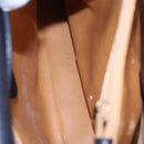 GUCCI Bamboo Hand Bag Suede Leather Navy Auth ac3660-9