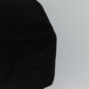 PRADA Hand Bag Nylon Black Silver Auth ac3668-14
