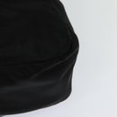 PRADA Hand Bag Nylon Black Silver Auth ac3668-16