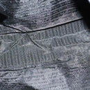 PRADA Hand Bag Nylon Black Silver Auth ac3668-10