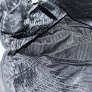 PRADA Hand Bag Nylon Black Silver Auth ac3668-20