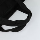 PRADA Hand Bag Nylon Black Silver Auth ac3668-7