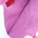 GUCCI GG Supreme BODCO Clutch Bag PVC Beige Gold 506280 Auth ac3672AV-10