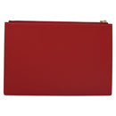 GUCCI GG Supreme BODCO Clutch Bag PVC Beige Gold 506280 Auth ac3672V-2