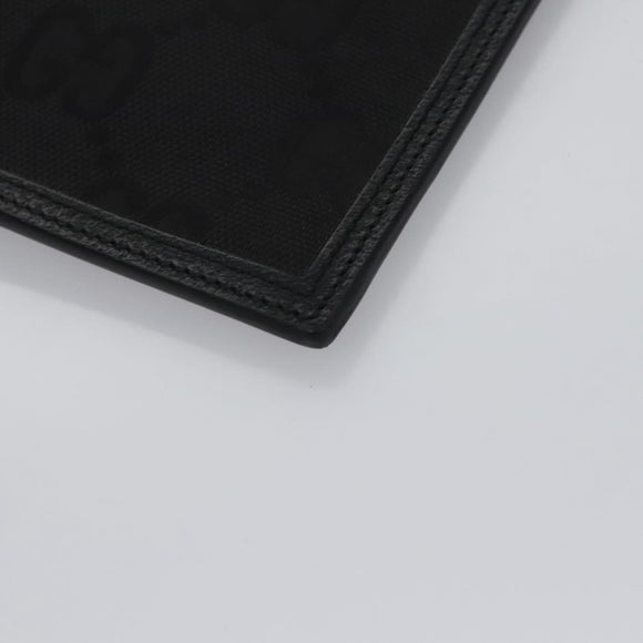 GUCCI GG Canvas Off The Grid Clutch Bag Black 625598 Auth ac3673V