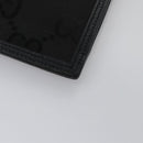 GUCCI GG Canvas Off The Grid Clutch Bag Black 625598 Auth ac3673A-16