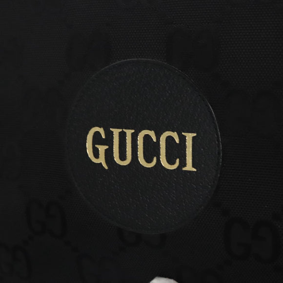 GUCCI GG Canvas Off The Grid Clutch Bag Black 625598 Auth ac3673V