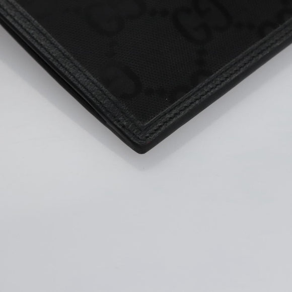 GUCCI GG Canvas Off The Grid Clutch Bag Black 625598 Auth ac3673A