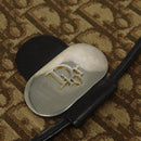 Christian Dior Trotter Canvas Shoulder Bag Brown Auth ac3674-7