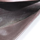 Christian Dior Trotter Canvas Shoulder Bag Brown Auth ac3674-19