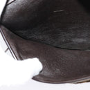 Christian Dior Trotter Canvas Shoulder Bag Brown Auth ac3674-20