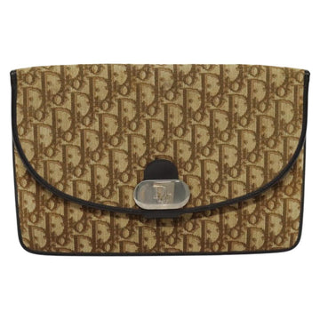 Christian Dior Trotter Canvas Shoulder Bag Brown Auth ac3674 - 0