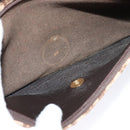 Christian Dior Trotter Canvas Shoulder Bag Brown Auth ac3674-12