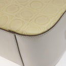 Salvatore Ferragamo Shoulder Bag Leather Beige Auth ac3690-16