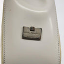 Salvatore Ferragamo Shoulder Bag Leather Beige Auth ac3690-10