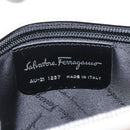Salvatore Ferragamo Shoulder Bag Leather Beige Auth ac3690-12