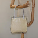 Salvatore Ferragamo Shoulder Bag Leather Beige Auth ac3690-24