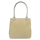 Salvatore Ferragamo Shoulder Bag Leather Beige Auth ac3690-13
