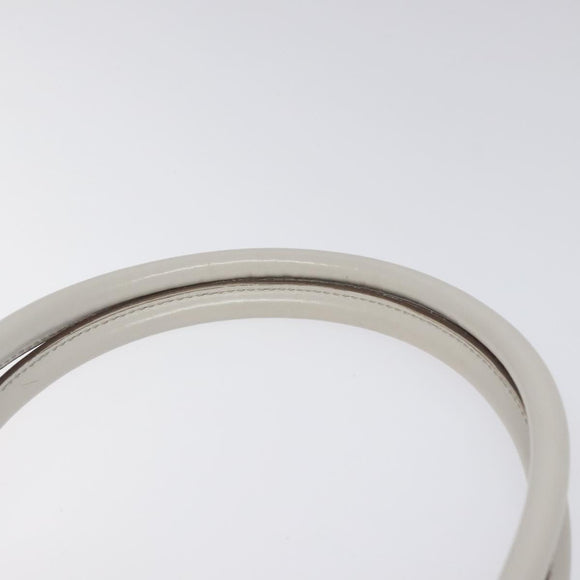 Salvatore Ferragamo Shoulder Bag Leather Beige Auth ac3690