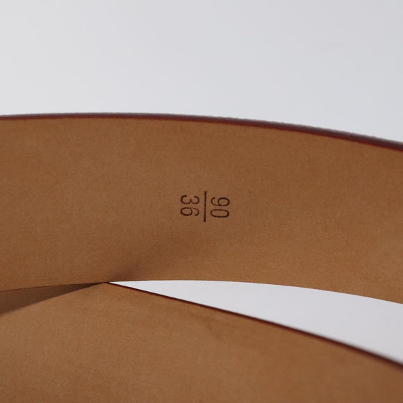 LOUIS VUITTON Multicolor Ceinture Care Belt 34.6"" White M9682 LV Auth ac3693