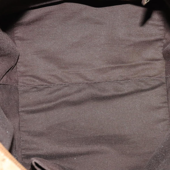 GUCCI GG Canvas Sherry Line Hand Bag Beige Gold pink 131228 Auth ac3698