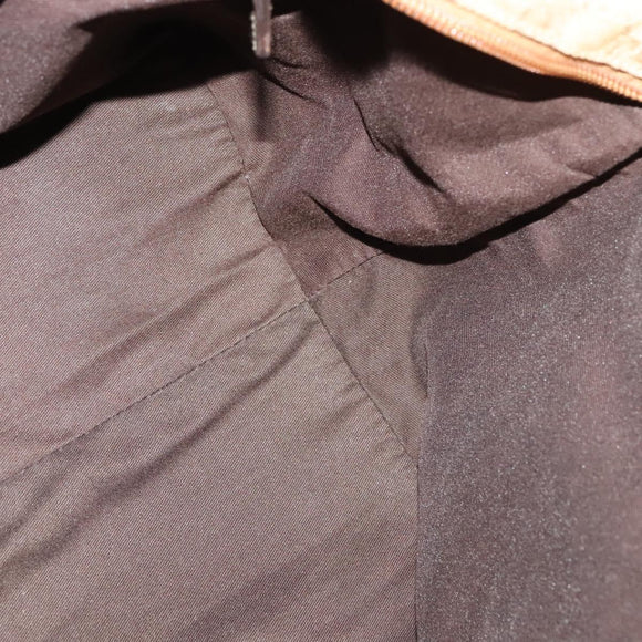 GUCCI GG Canvas Sherry Line Hand Bag Beige Gold pink 131228 Auth ac3698