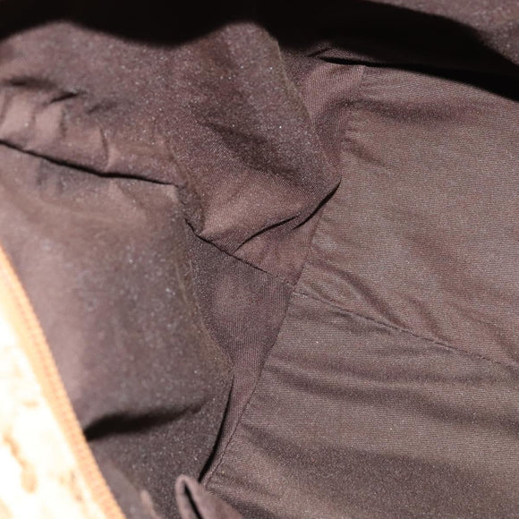 GUCCI GG Canvas Sherry Line Hand Bag Beige Gold pink 131228 Auth ac3698