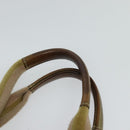 GUCCI GG Canvas Sherry Line Hand Bag Beige Gold pink 131228 Auth ac3698-8