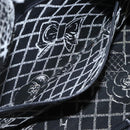 CHANEL Tote Bag Leather White Silver CC Auth ac3702-19