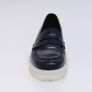 PRADA Sports Loafers shoes Leather Navy Auth ac3709-2