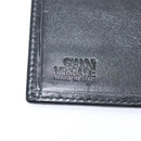 VERSACE Day Planner Cover Leather Black Auth ac3711-18