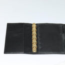 VERSACE Day Planner Cover Leather Black Auth ac3711-8